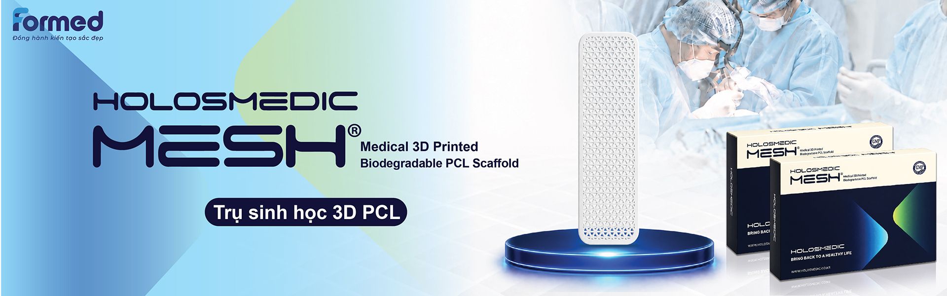 Trụ PCL 3D Holosmedic Mesh